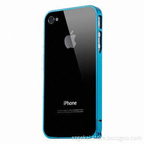 Aluminum Chrome Hard Case Cover for iPhone 5, 12.6 x 6 x 0.7cm Size, OEM and ODM Orders Welcomed